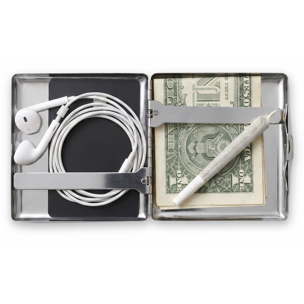 Haunted Wallpaper Chrome Cardholder Wallet