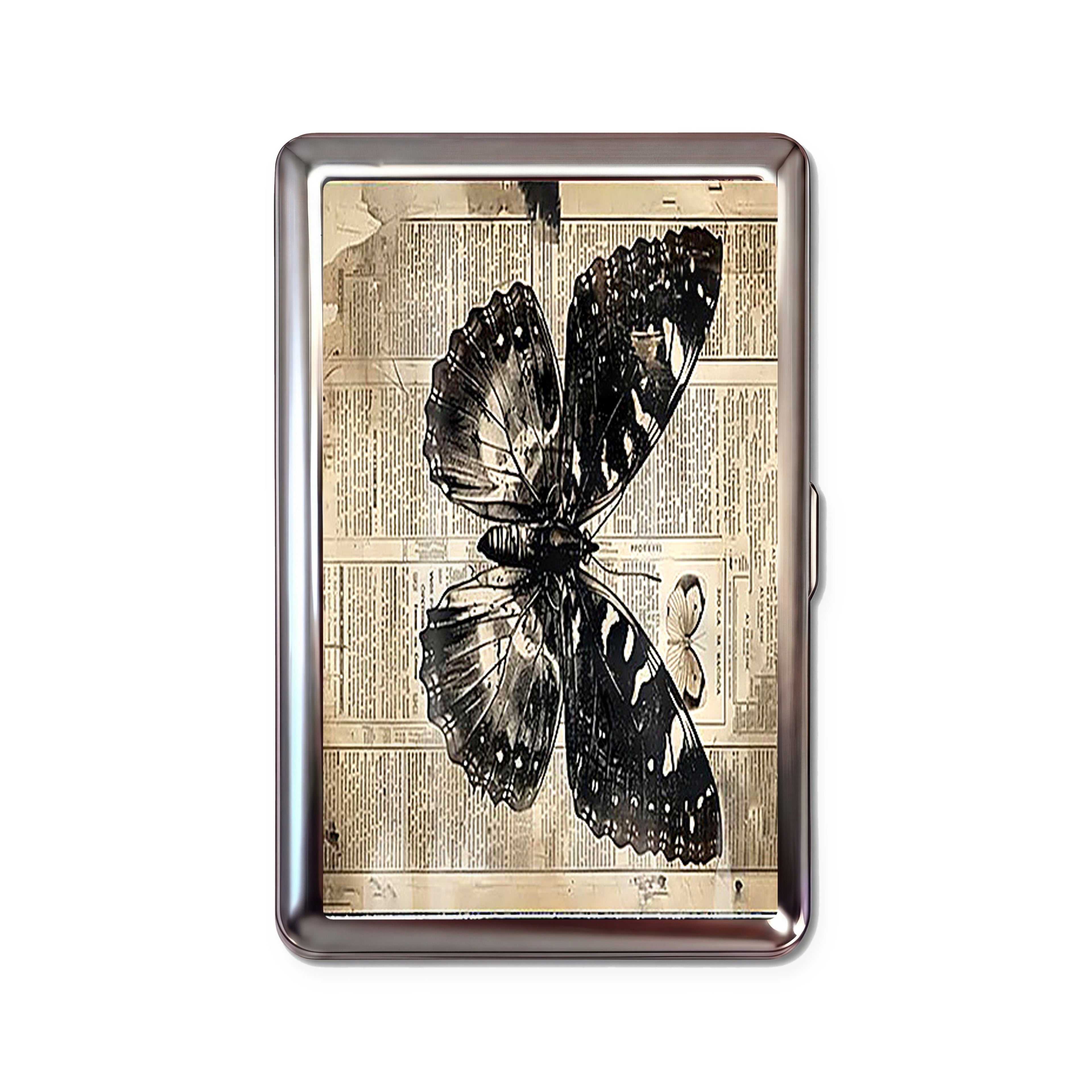Yesterday's News Tin Cardholder Wallet